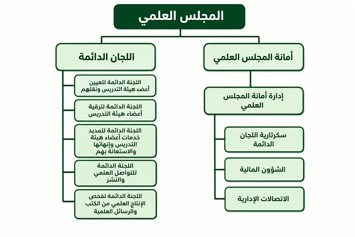 الهيكل التنظيمي