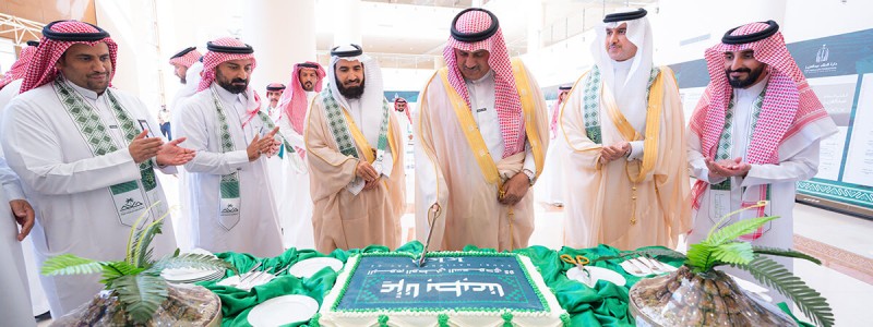 رئيس الجامعة يشهد حفل اليوم الوطني الـ 95 